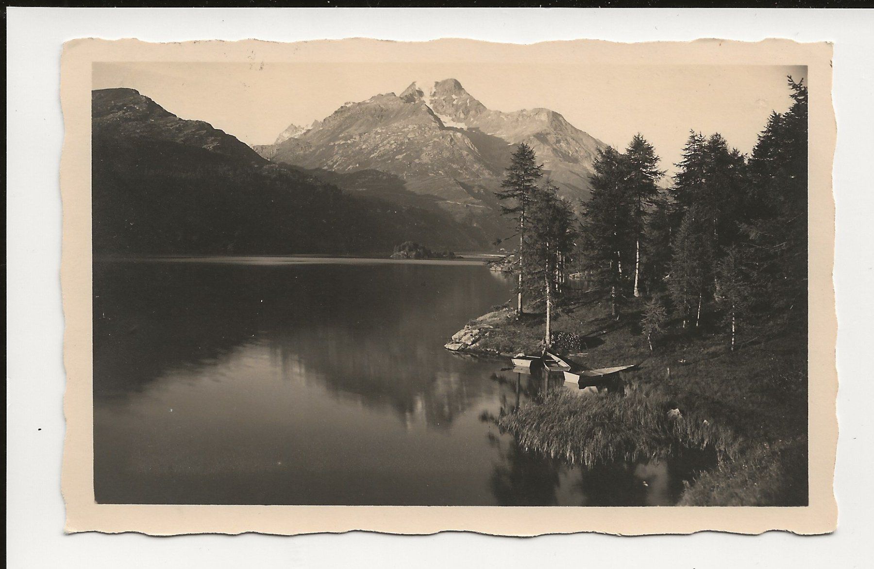 Cartoline postali: AK 1927 Sils Maria im Engadin – Usato da Greifensee venduto da 315WDO