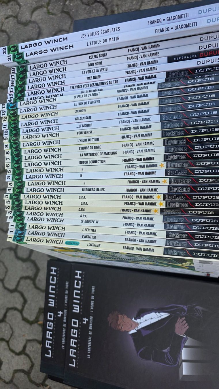Fumetti: Lot BD Largo Winch – Usato da Commugny venduto da stschirru 1
