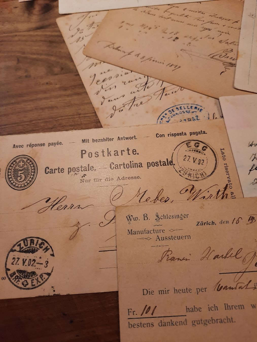 Cartoline: 24 uralte POSTKARTEN – Usato da Busswil BE venduto da balu37 7