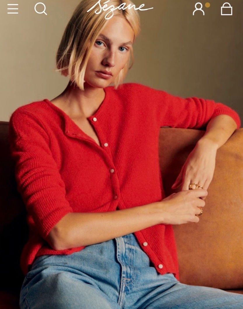 Sezane Gilet & Giacche senza maniche: Sézane cardigan Gaspard taille S – Usato da Hermance venduto da sab_v8rw