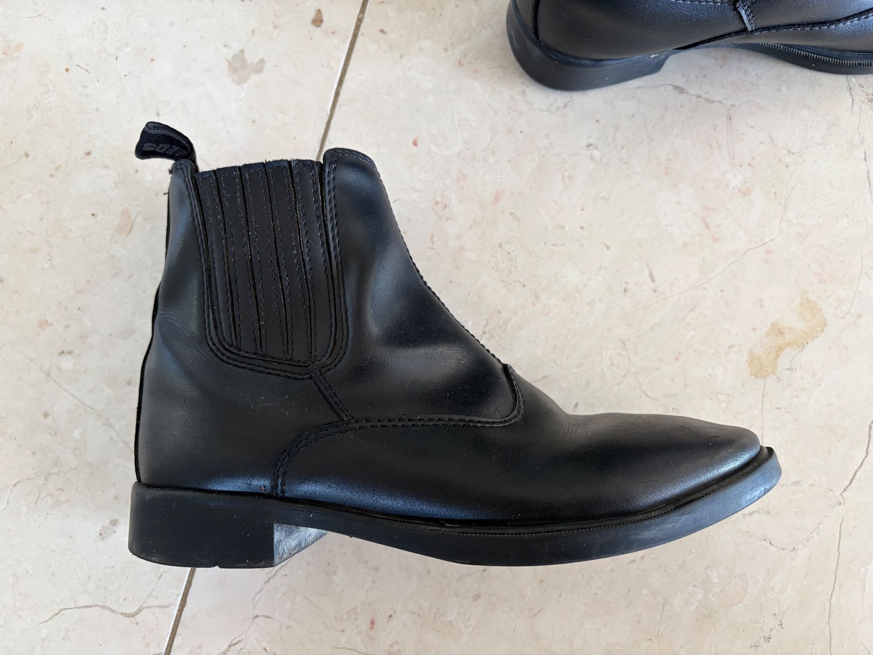 Damenschuhe: Reit-Zugstiefelette STEEDS, Gr. 37, schwarz – Gebraucht aus Uesslingen von roja02 1
