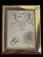 Bilderrahmen Silber