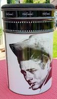 Hocker James Dean Hollywood Serie Metall Blechdose 50cm
