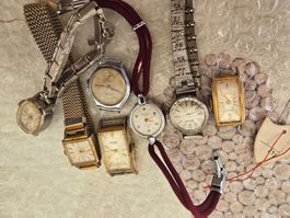 7x Vintage Seiko Uhren – Konvolut – Defekt/Bastler