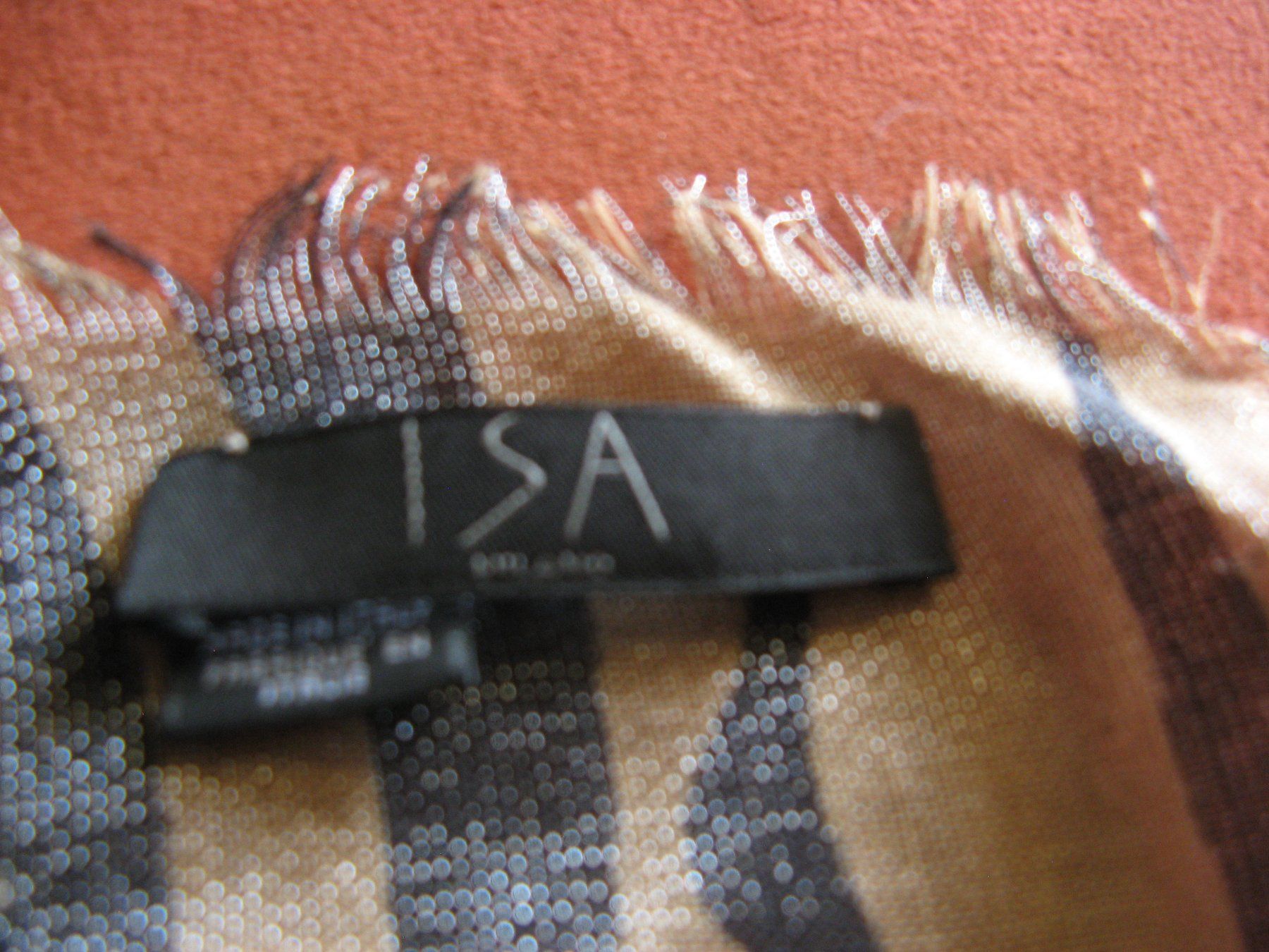 Foulard & Sciarpe: Schal ISA Milano Zebramuster – Usato da Zürich venduto da apil 2