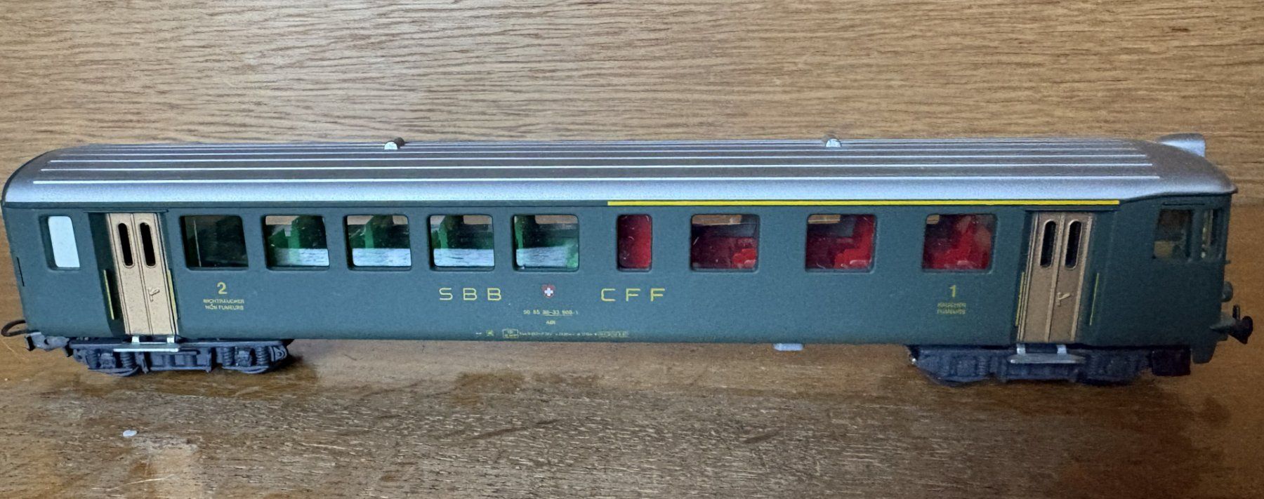 Hag Modelleisenbahnen: HAG H0 SBB Steuerwagen – Gebraucht aus Volketswil von zwitsch33 1