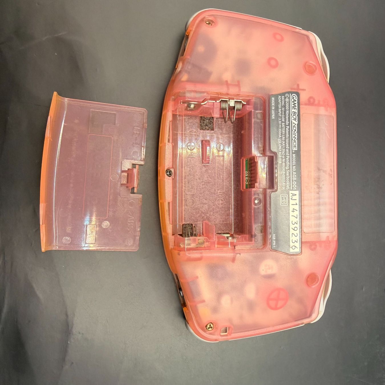 Nintendo Console: Game Boy Advance Orange Transparent – Usato da Düdingen venduto da Nerdworld 9