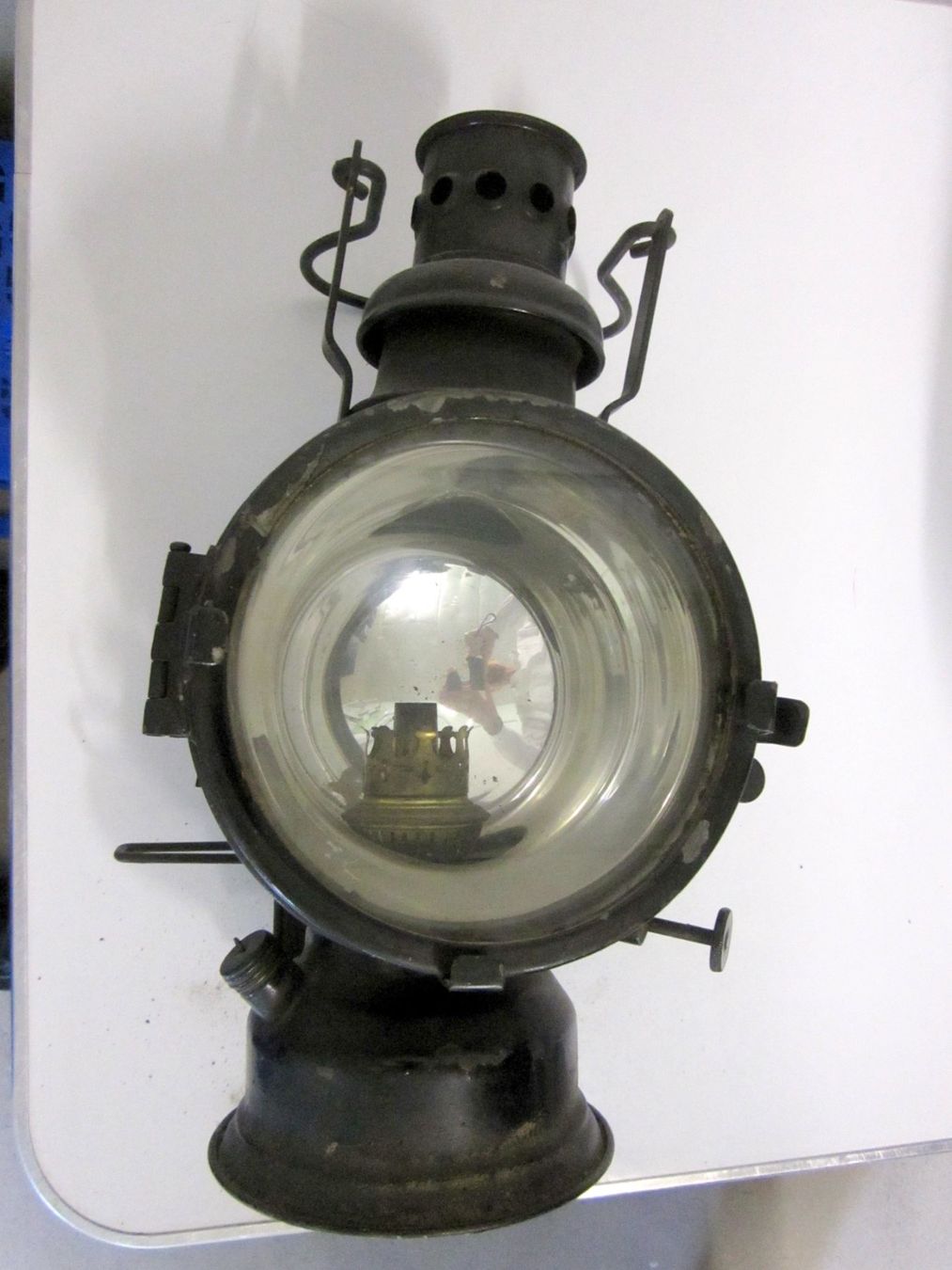 Lampade: Petroleum Lampe Eisenbahn – Usato da Binningen venduto da fel_8mgn
