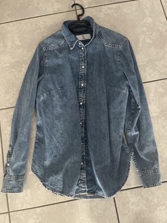 Jeanshemd von H&M, Grösse M, neuwertig für den Frühling