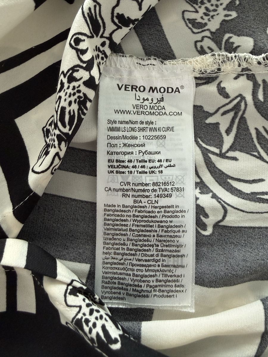 Vero Moda Vestiti: Vero Moda Kleid, Gr. 46, Schwarz/Weiss, – Nuovo (secondo la descrizione) da Islikon venduto da Julies_wardrobe 3