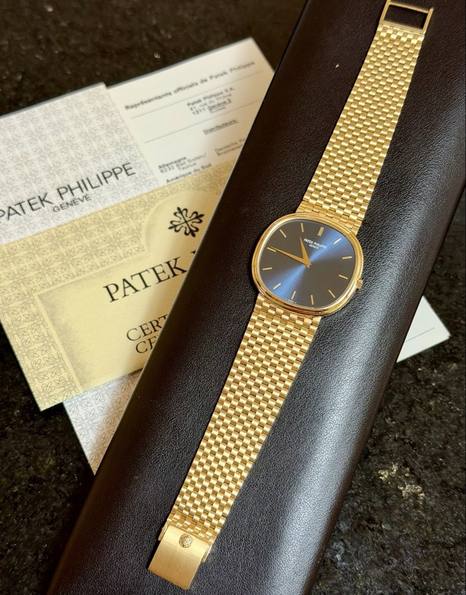 Patek Philippe Uhren: Patek Philippe Ellipse Jumbo Fullset 18K – Gebraucht aus Zürich von WATCHROOM 3