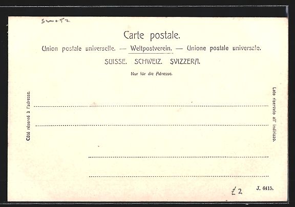 Ansichtskarten: AK Lausanne, Hotel des Postes – Gebraucht aus Berlin von bartko-reher 1