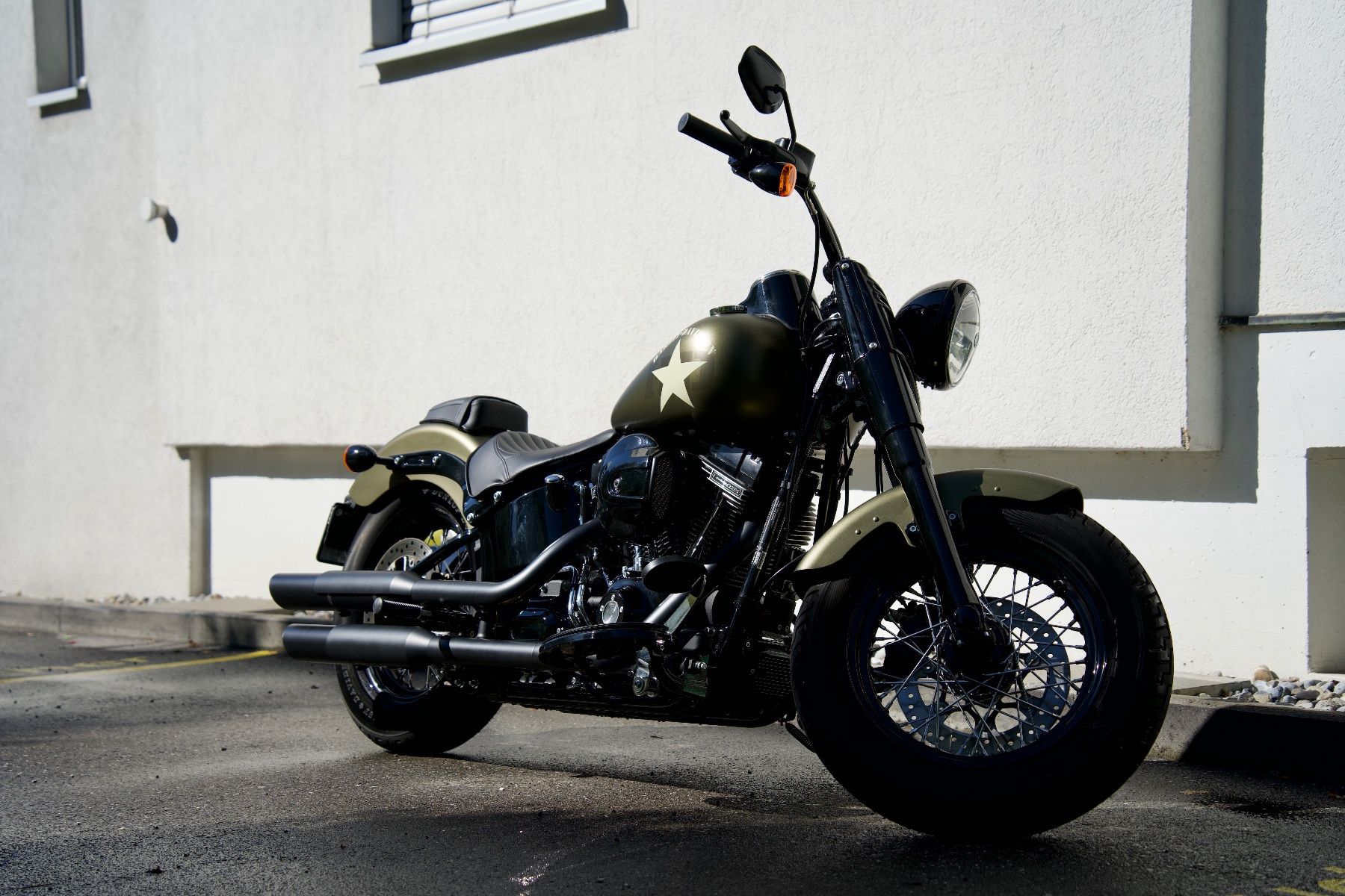 Harley-Davidson Chopper: Harley Davidson Softail Slim S – Usato da Sachseln venduto da Endingsteven 2