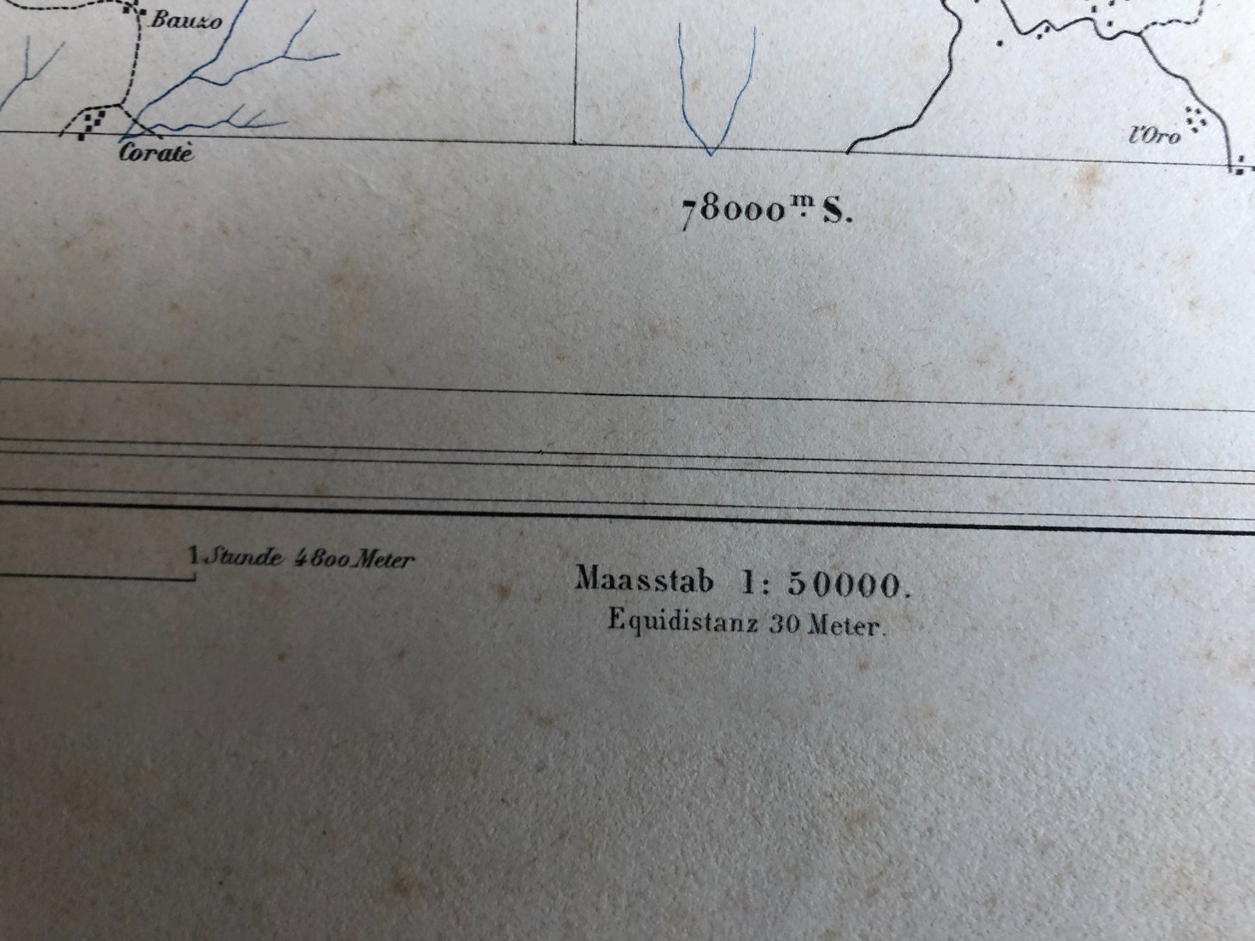 Landkarten & Atlanten: Siegfriedatlas: Helsenhorn 1870 – Gebraucht aus Zürich von allp 3
