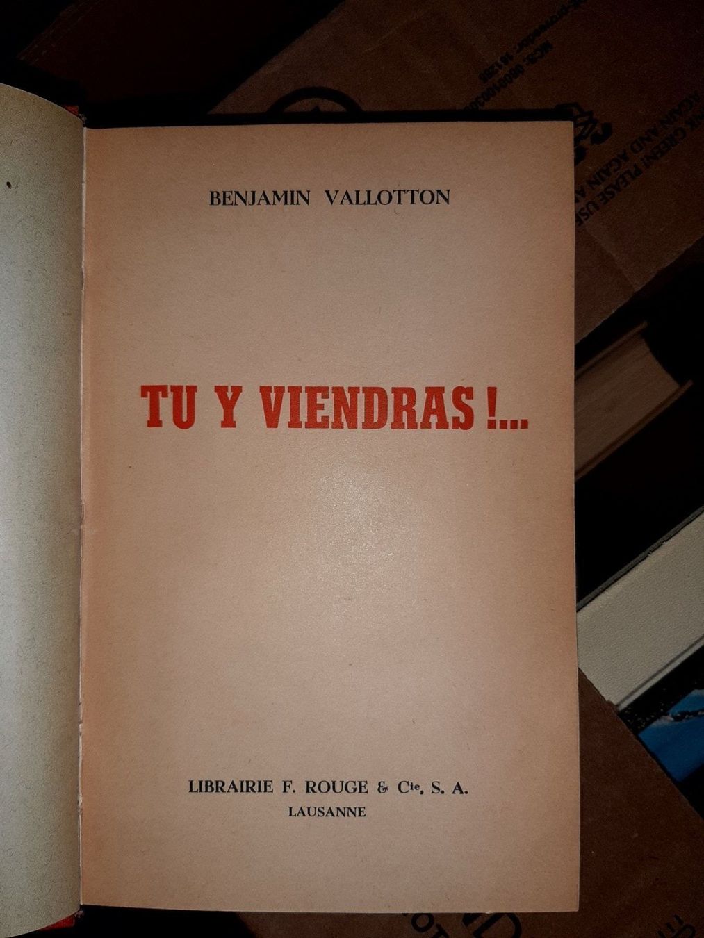 Libri: 2 romans de benjamin.valotton – Usato da Le locle venduto da juliensaran 5