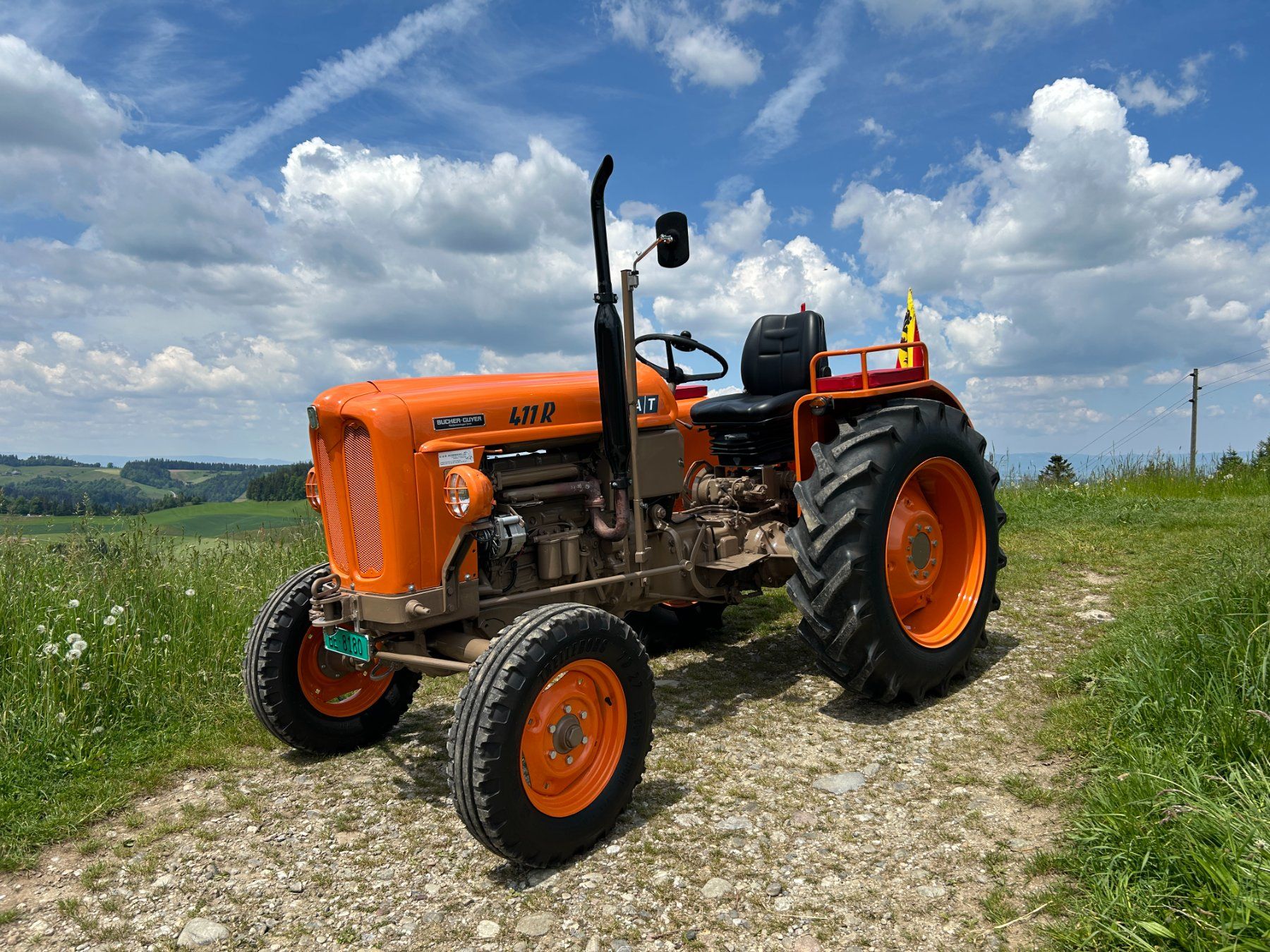 Fiat Trattori: Verkaufe mein Fiat 411 R – Usato da Walkringen venduto da Fiat411 2