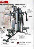 Kraftstation Schwinn 710 S - Profi Qualität !