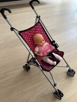 Poupée bébé corolle danseuse ballerine avec poussette canne 