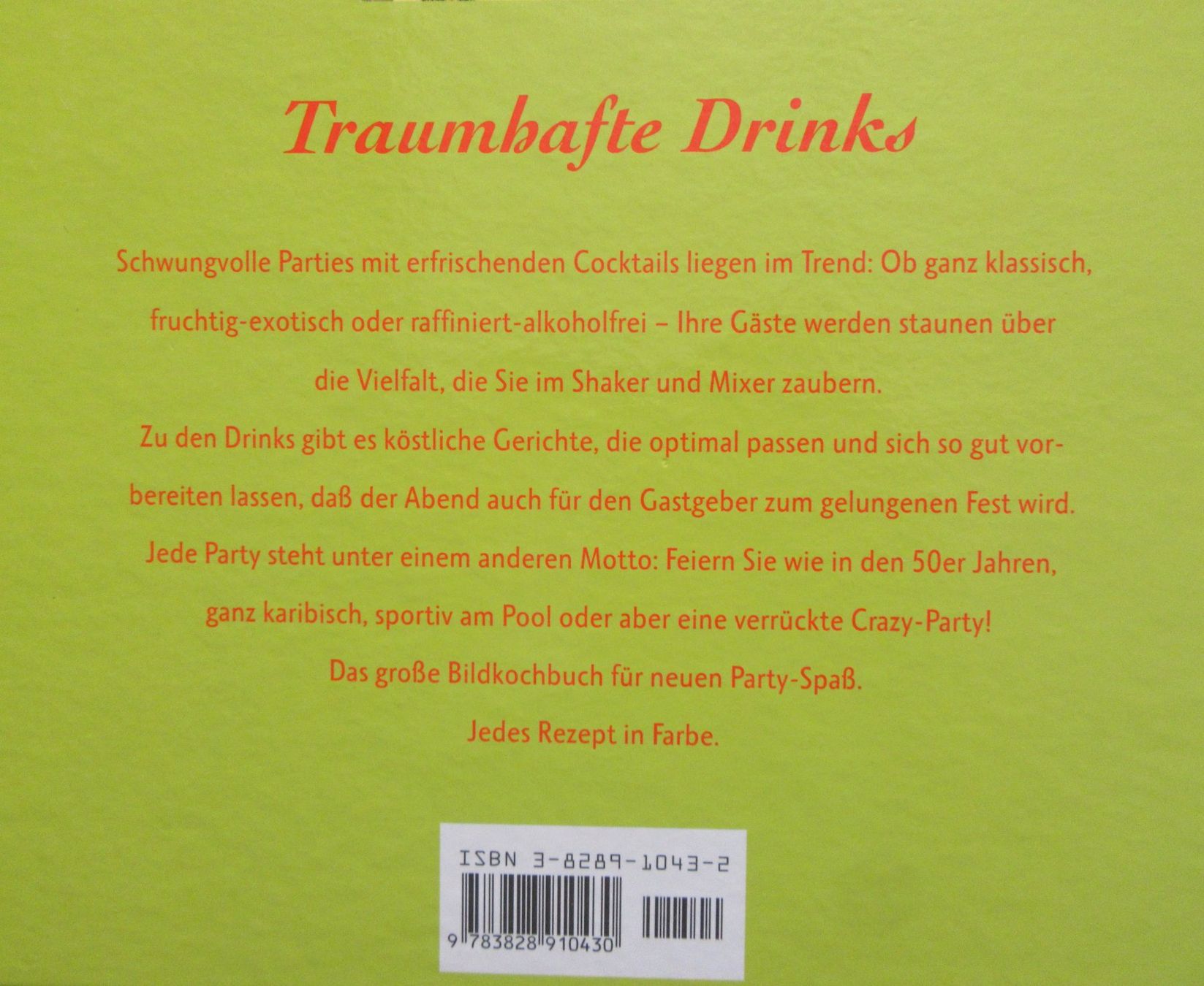 Libri: Cocktailparties - einladen und geniessen – Usato da Auenstein venduto da Padabimbim 1