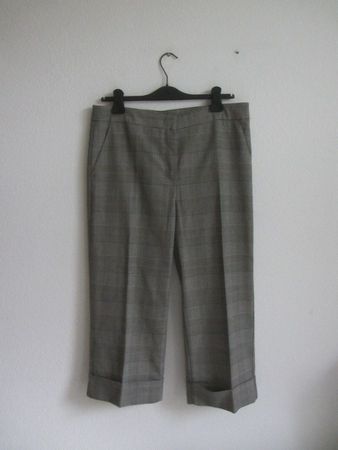 BENETTON - 7/8 Hose kariert 40