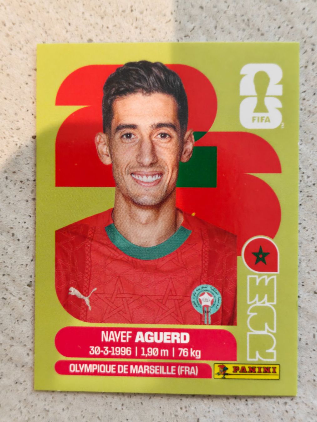 Panini Sammelbilder & Trading cards: Panini Sticker WM 2026: Nayef Aguerd MAR 6 – Neu (gemäss Beschreibung) aus Zofingen von Mak2