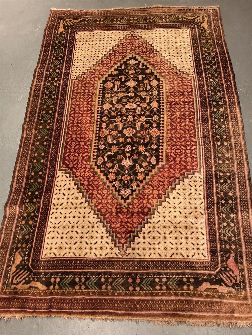 Tappeti: Antike Karabagh Orientteppich 238x150cm – Usato da Steinhausen venduto da Super05 5