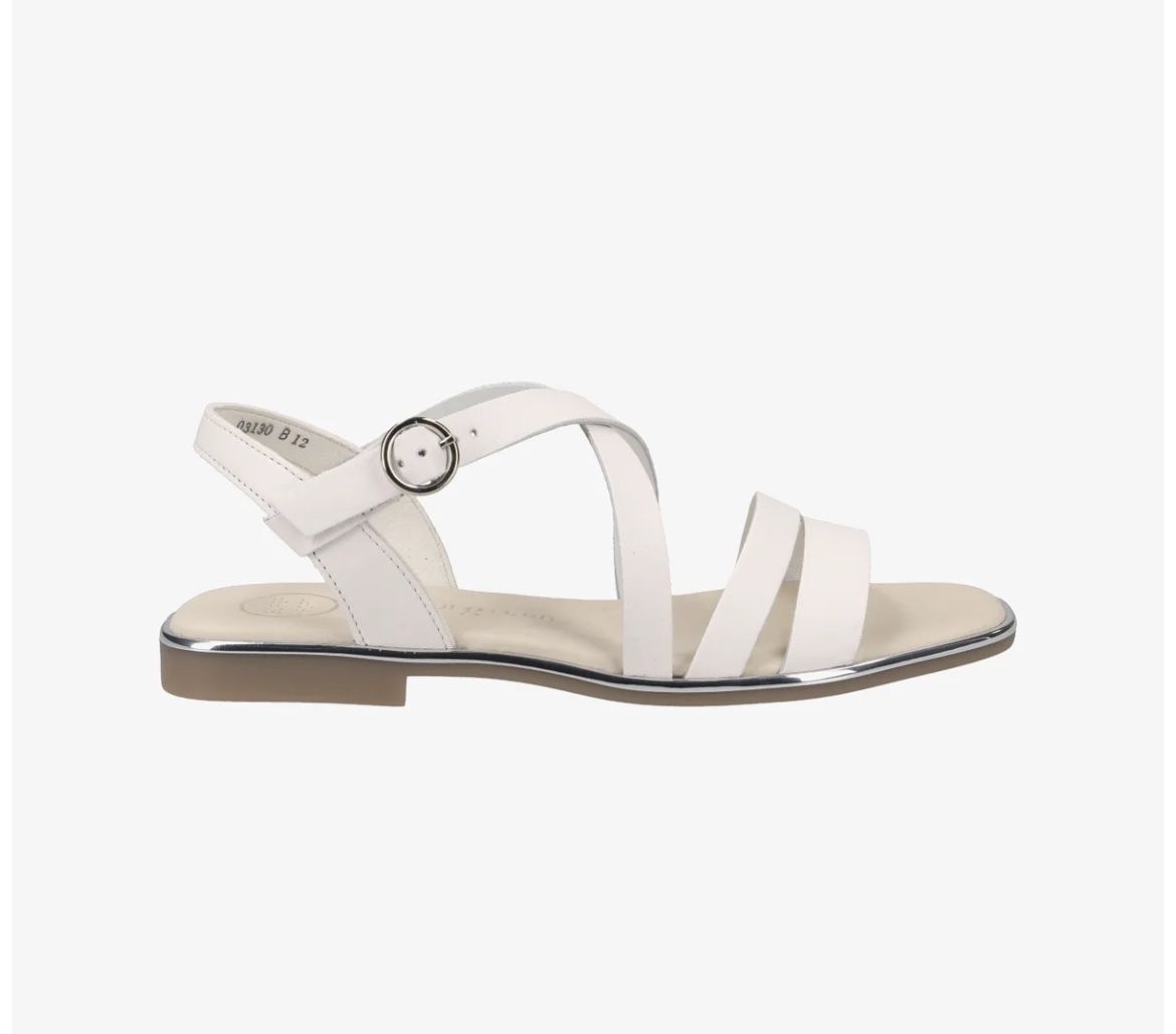 Paul Green Damenschuhe: Paul Green Ledersandalen hell beige Gr.6.5/ 40 – Neu (gemäss Beschreibung) aus Ennetbaden von Julia555