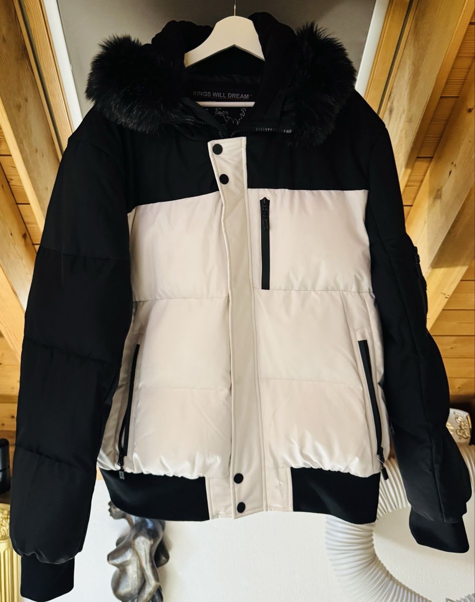 Giacche: Kings Will Dream Puffer Jacket bicolore XXL cappuccio  – Usato da Volketswil venduto da mau_9pxs