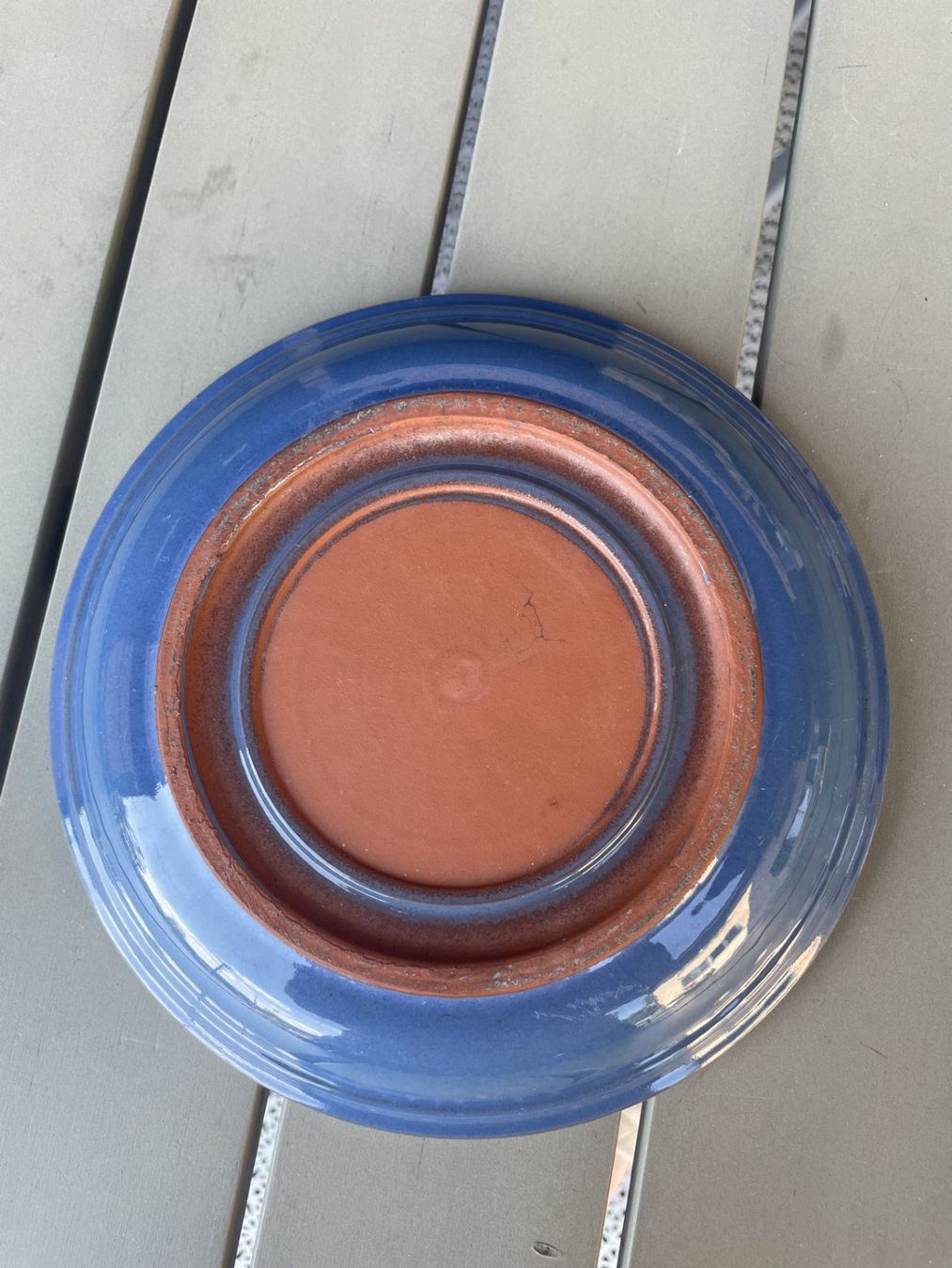 Sottobicchieri: Terrakotta Untersatz Blau DM 20 – Usato da Winkel venduto da Kade50 2