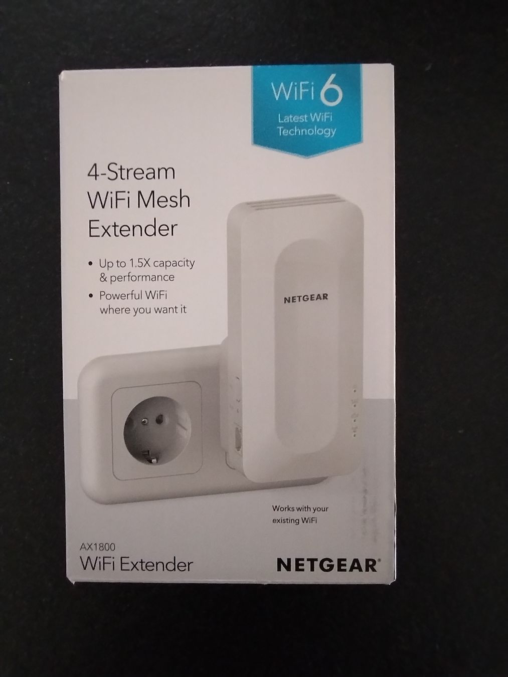 Netgear Wlan: NETGEAR AX1800 WiFi 6 Mesh Extender, CH-Version, neuwertig – Neu (gemäss Beschreibung) aus Rüti ZH von Lux05 4