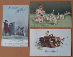 Ostern  - 3 Ansichtskarte