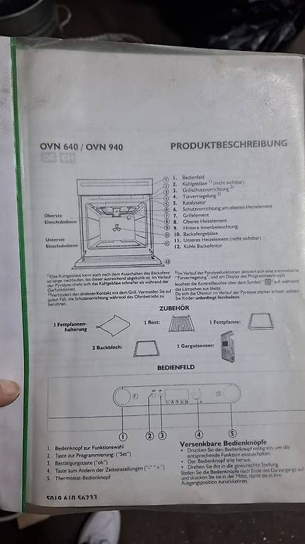 Forni: Einbau-Backofen OVN 640/940 – Usato da Leimbach AG venduto da Shop4AllCH 4