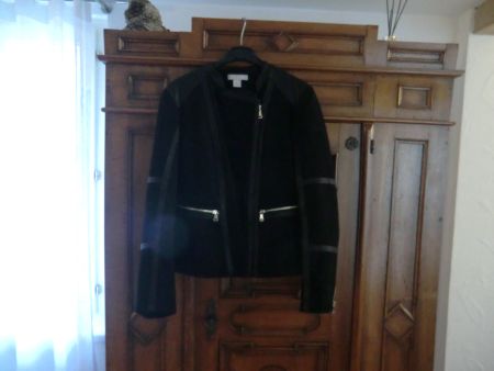 Jacke Kunstleder  Kurzjacke Übergangsjacke