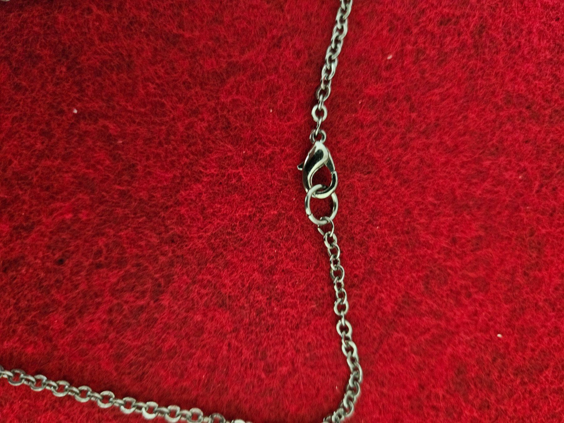 Catenine: Modeschmuck Kette mit Glasperlen und Metallanhänger – Nuovo (secondo la descrizione) da Menziken venduto da sura76 3
