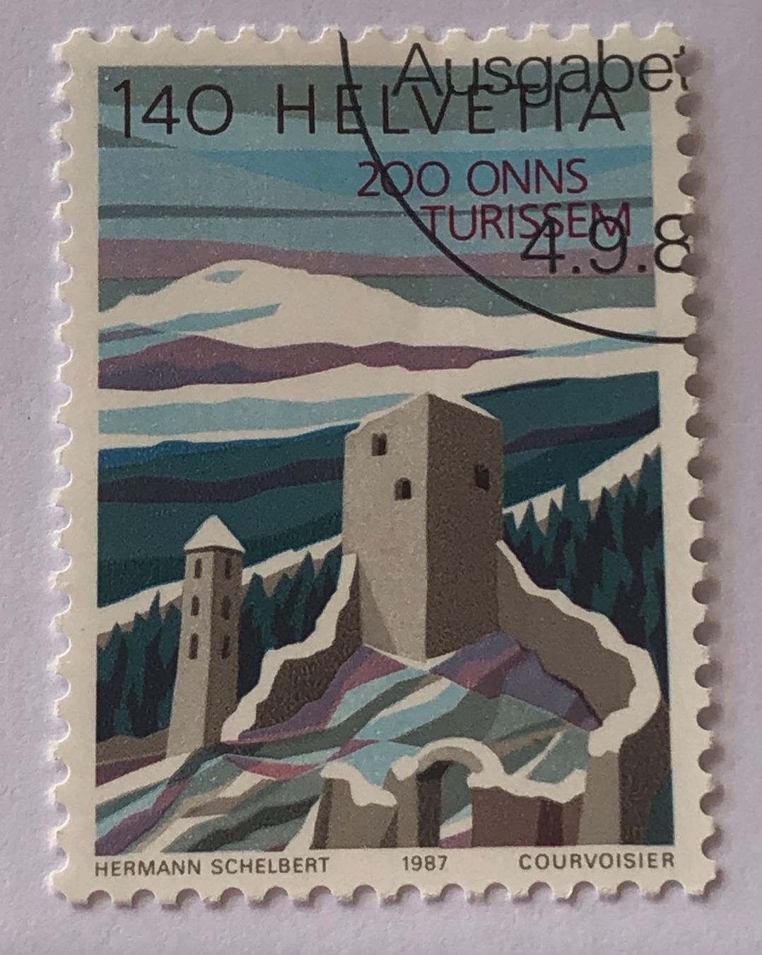 Tutti i francobolli: CH Briefmarken Stempel    – Usato da Aarau venduto da Billa007