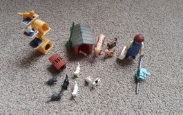 Tierarzt mit vielen Tieren v. Playmobil