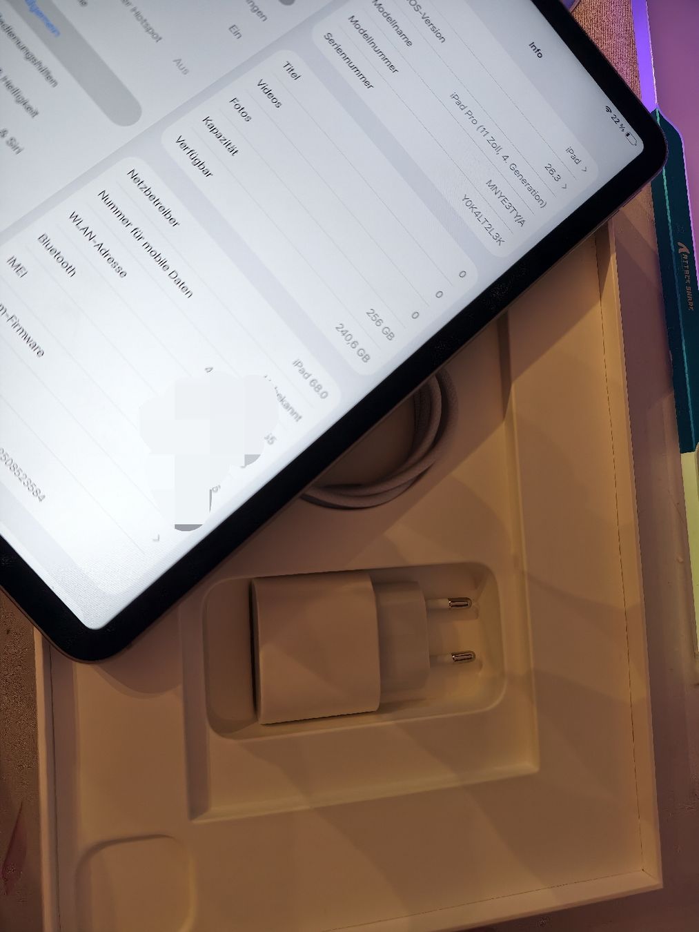 Apple Tablet PC: iPad Pro 4. Gen 11" Wifi + Cellular 256GB – Usato da Luterbach venduto da Fighterlord 2