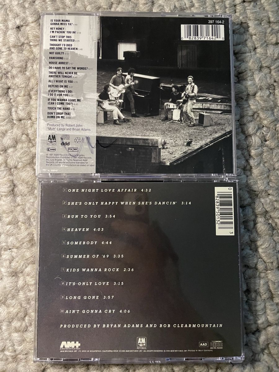 CDs: 2x Bryan Adams  – D'occasion à Reinach AG par trigger7811 2