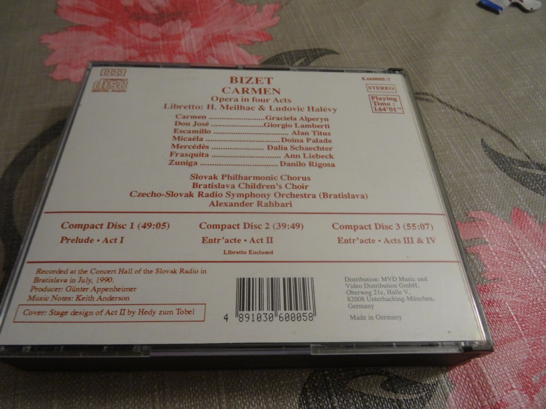 CD: Bizet - Carmen (Opera Classics) - CD – Usato da Olten venduto da Disc-Ausverkauf 1