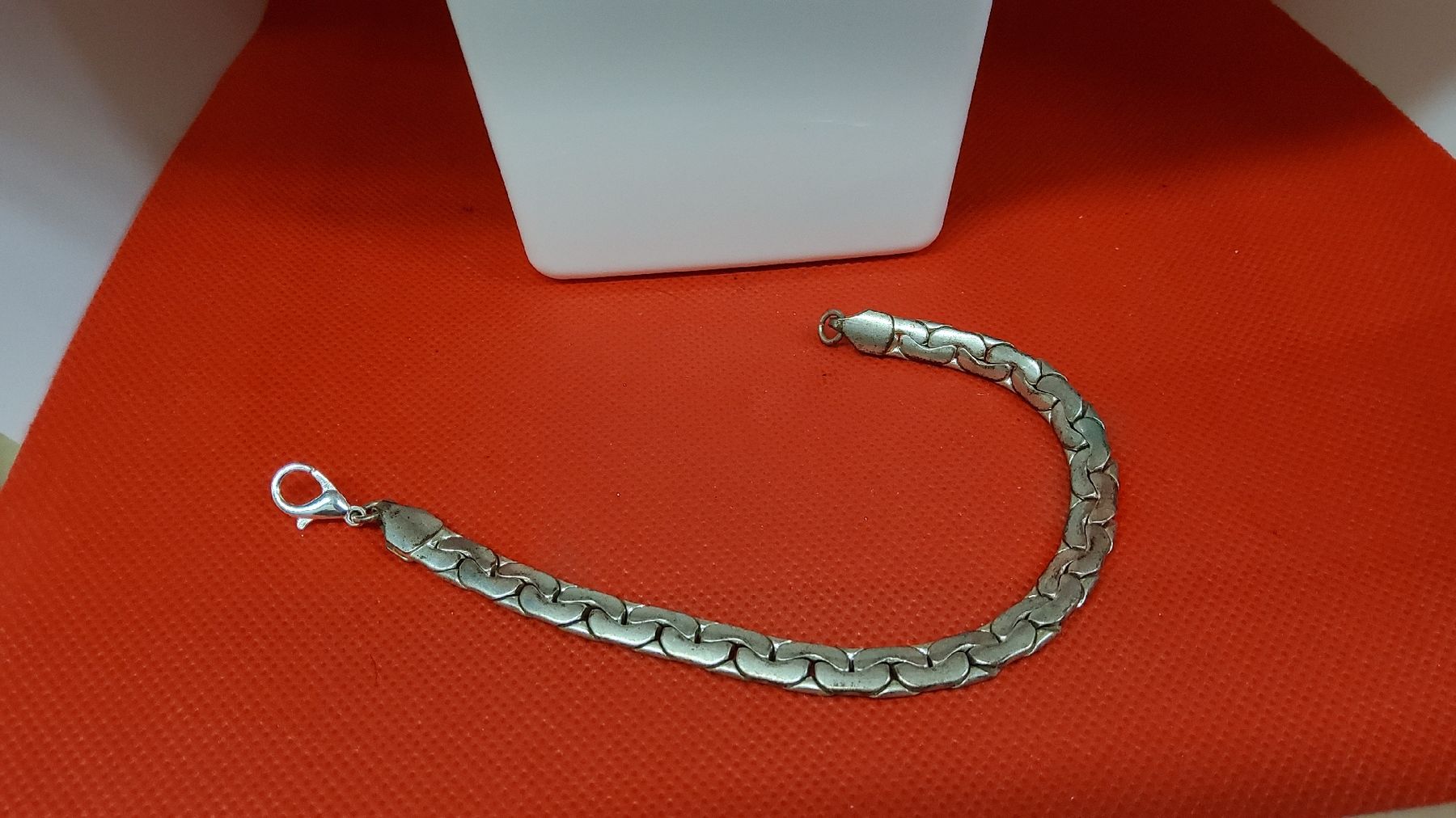 Bracciali & Braccialetti: Armband glänzend schlicht Glieder – Usato da Herisau venduto da Nluanalucas 1
