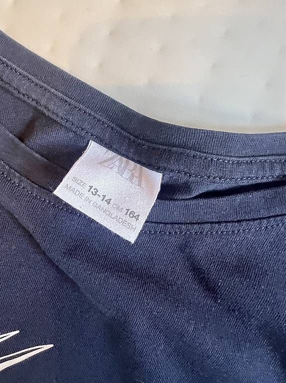 Camicette, T-shirt & Top: Zara LA Shirt Gr. 164  – Usato da bern venduto da denkalh 1