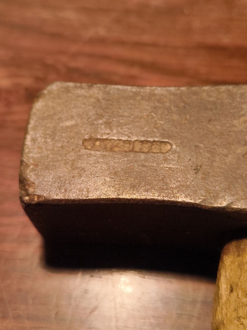 Tutti gli attrezzi: antiker Hammer Metall Holz 500g – Usato da stettlen venduto da VintageBern_ch 3