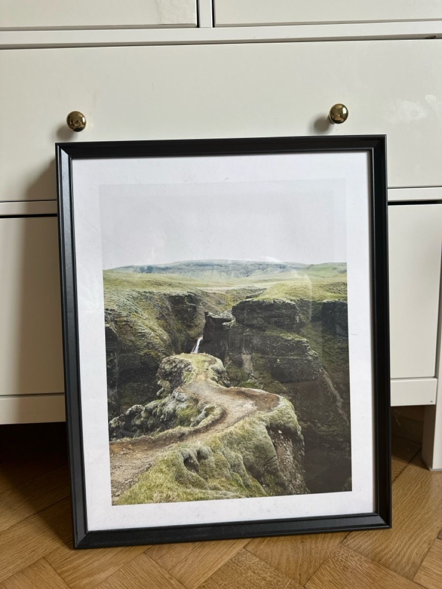 Foto & Immagini: Schönes Landschaftsbild mit Rahmen, Wandbild – Usato da Bern venduto da mom_d6hv