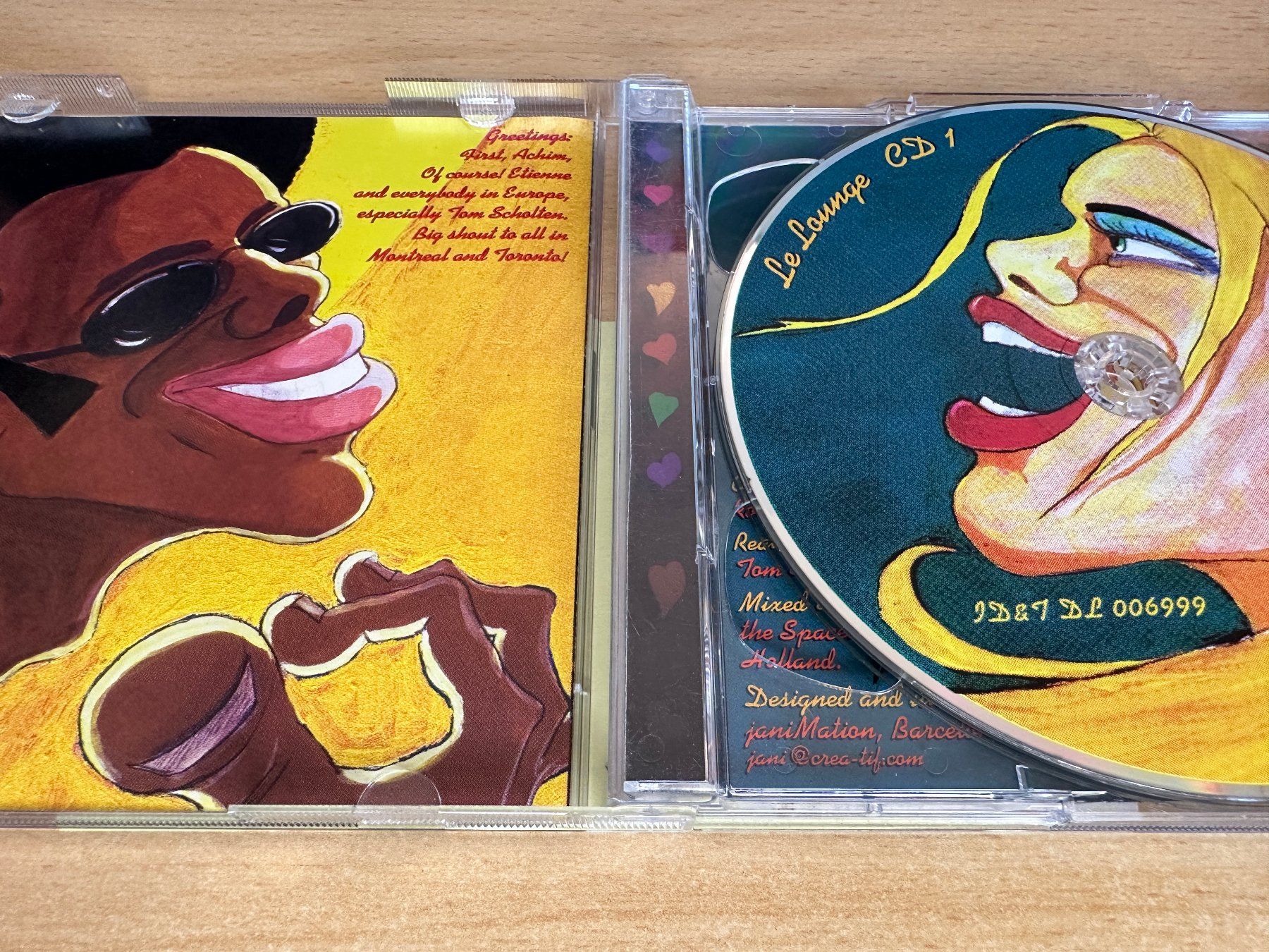 CD: Robert De La... Gauthier – Le Disco Lounge - 2 CD – Usato da Rikon im Tösstal venduto da Alpenmutz 2