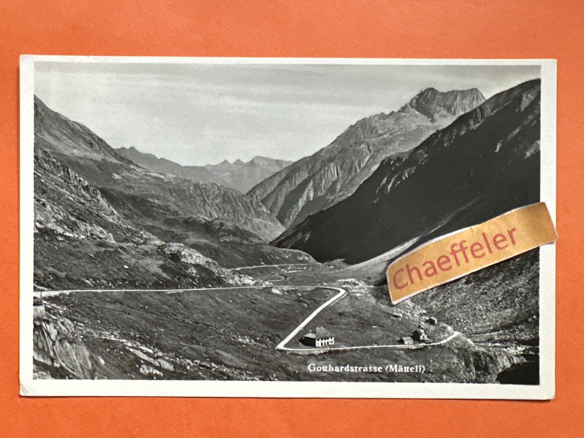 Ansichtskarten: Gotthardstraße (Mätteli) – Gebraucht aus Zürich von Chaeffeler