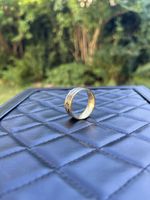 Hochwertiger Ring aus Edelstahl vintage look Modeschmuck