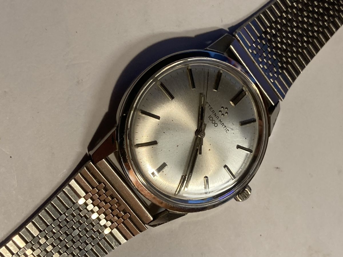 Eterna Orologi: Eterna matic 1000 Automatic 35 mm der 70 er – Usato da Glattbrugg venduto da vintagemania 1