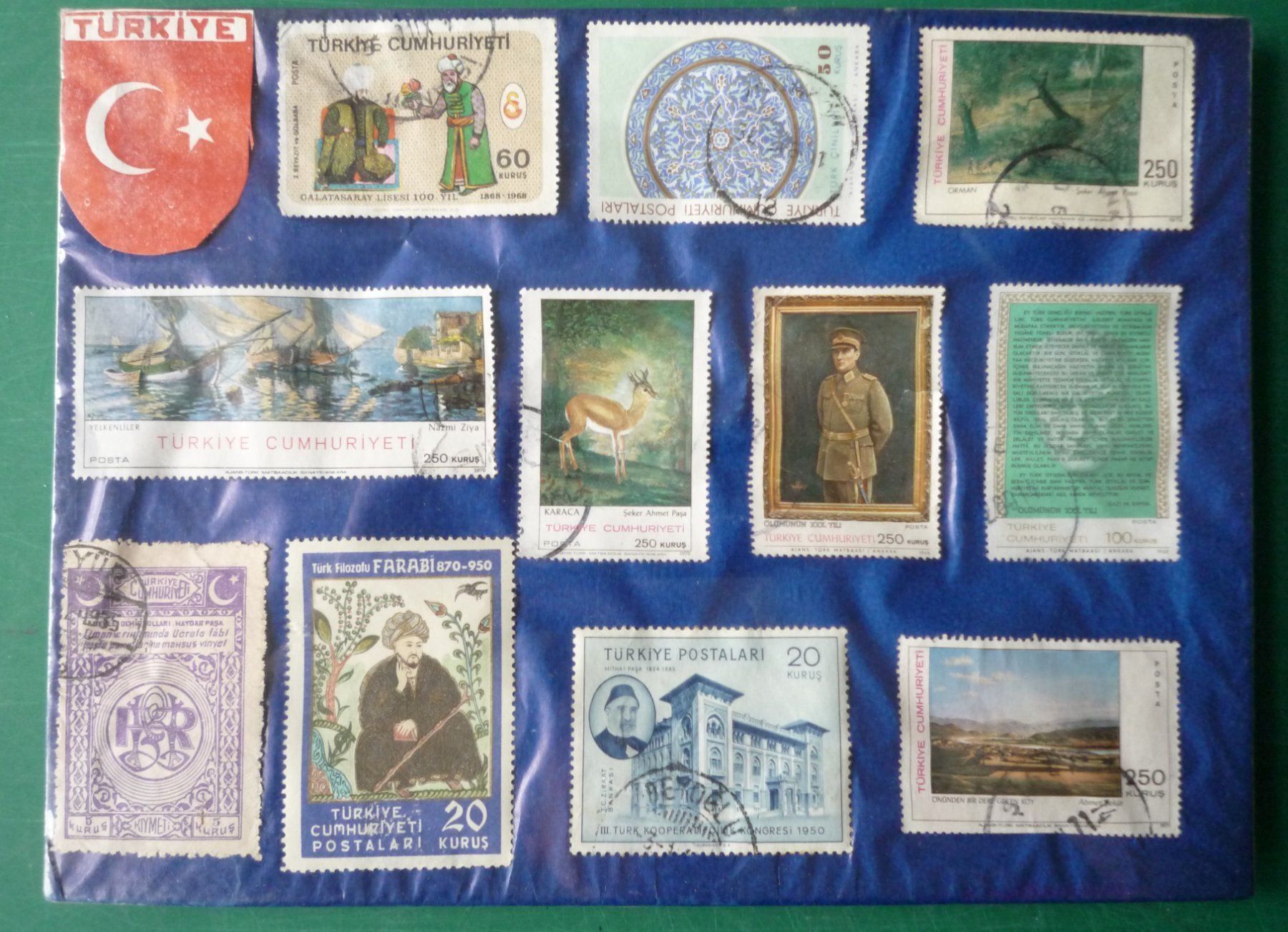 Alle Briefmarken: Lot. "Türkiye" Briefmarken – Gebraucht aus Rafz von Sonnenblume305