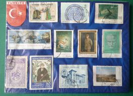 Lot. "Türkiye" Briefmarken