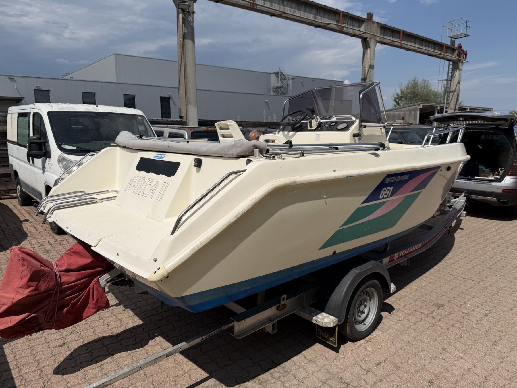 Molinari Bateaux: MOLINARI AM 651 KONSOLENBOOT – D'occasion à Avenches par BOOTTRANSPORTE 1